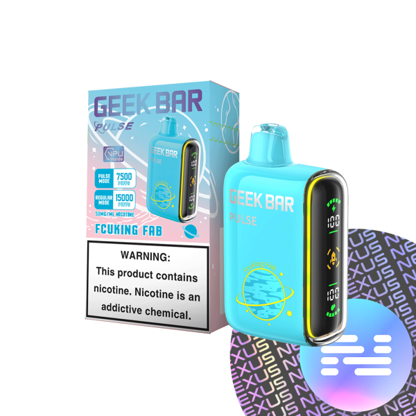 Geek Bar Pulse Nicotine Vape / Fuckn Fab